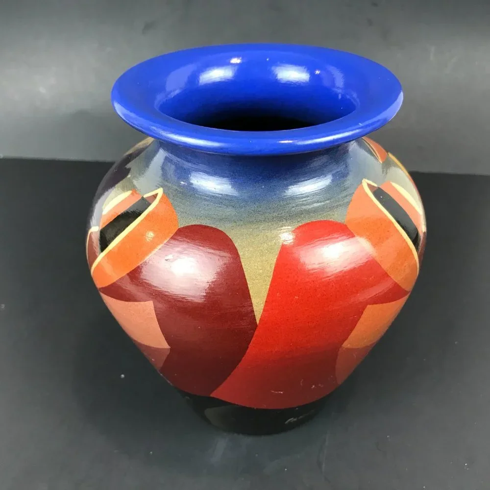 Art Pottery Vase, Peru, 6